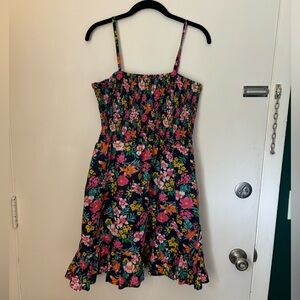 J Crew floral dress